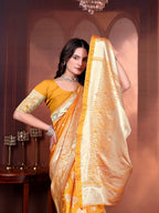 Ready to Wear Jacquard Pure Silk Saree