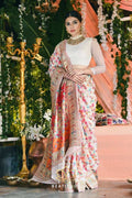 Pionex Kashmiri Multiple Color Thread Pure Zari Saree